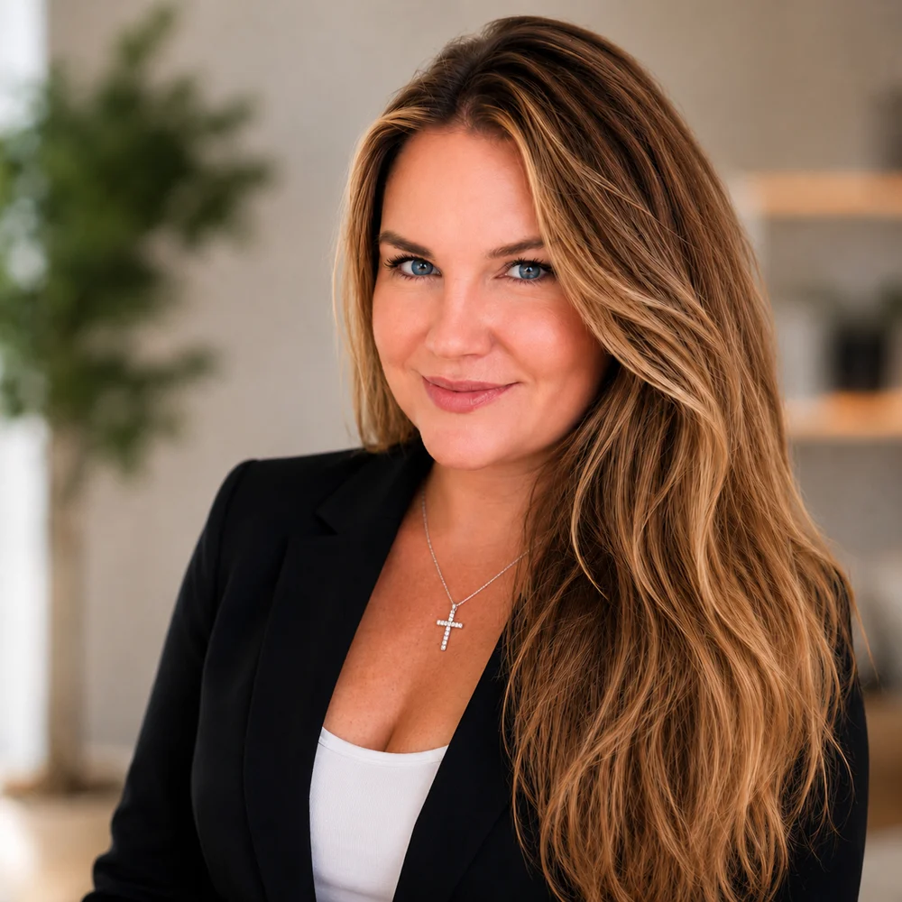 Audrey Hansen, co-owner of Hansen Crafted Outdoors, featured in the company acquisition announcement